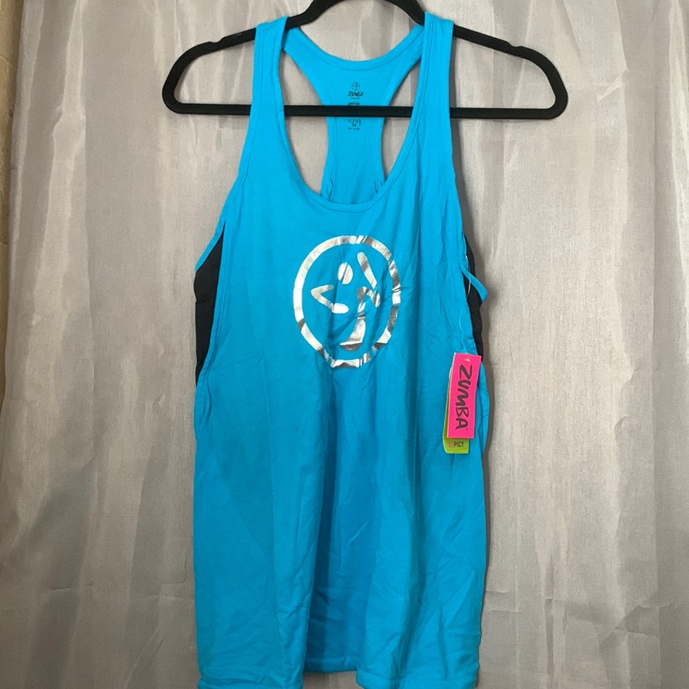 Zumba burn it up bubble racerback